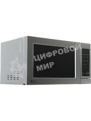 Микроволновая печь LG MS2044V серебристый, 20 л, 700 Вт, переключатели - сенсор
