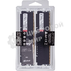 Оперативная память Kingston Fury Beast, DDR5, 32GB (2x16GB), 5200MHz, CL40, DIMM, радиатор, черный