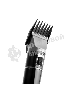 Машинка для стрижки BRAYER BR3402, LED-дисплей, 4 насад, турбо, титан. покр, регу. высоты лезвий