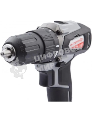 Дрель-шуруповерт аккумуляторная ИНТЕРСКОЛ ДА-13/18ВК, Аккумуляторный, 18В, Без АКБ и ЗУ, Кейс