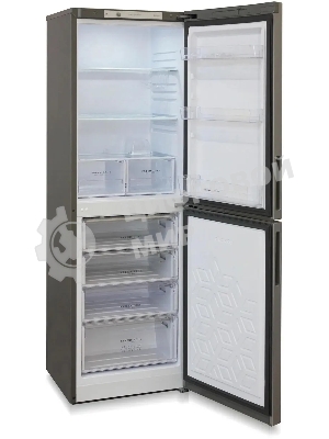 Холодильник Бирюса Б-W6031 графит матовый двухкамерный 245/100л морозилка снизу