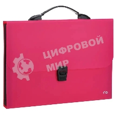 Папка-портфель Deli Rio EB40202 7 отделений, A4 полипропилен 0.6мм, ассорти