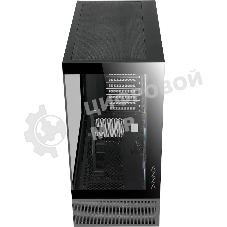 Компьютерный корпус Azza TIARA черный без БП ATX 4x120мм 2xUSB 3.0 1xUSB3.1 audio bott PSU