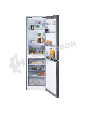 Холодильник Бирюса W6129 графит двухкамерный 236/94л морозилка снизу