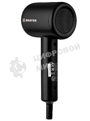Фен BRAYER BR3027 черный, 1000 Вт