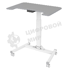 Стол для ноутбука Cactus VM-FDE101 столешница МДФ серый 80x60x123см (CS-FDE101WGY)