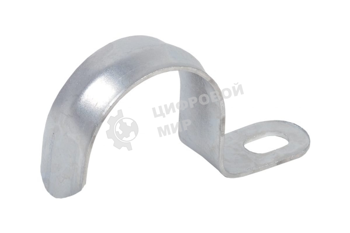 Скоба металл.однолапковая d16-17 мм IEK CMAT10-16-100