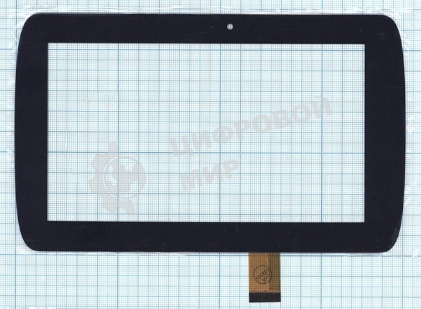 Сенсорное стекло (тачскрин) RP-254A-7.0-FPC-01, черное