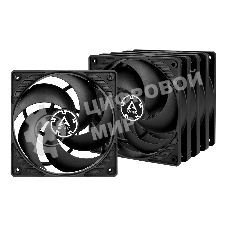 Вентилятор для корпуса Arctic P12 Value pack черный, 120 мм, 1800 об/мин, 22.5 дБ, 3 pin