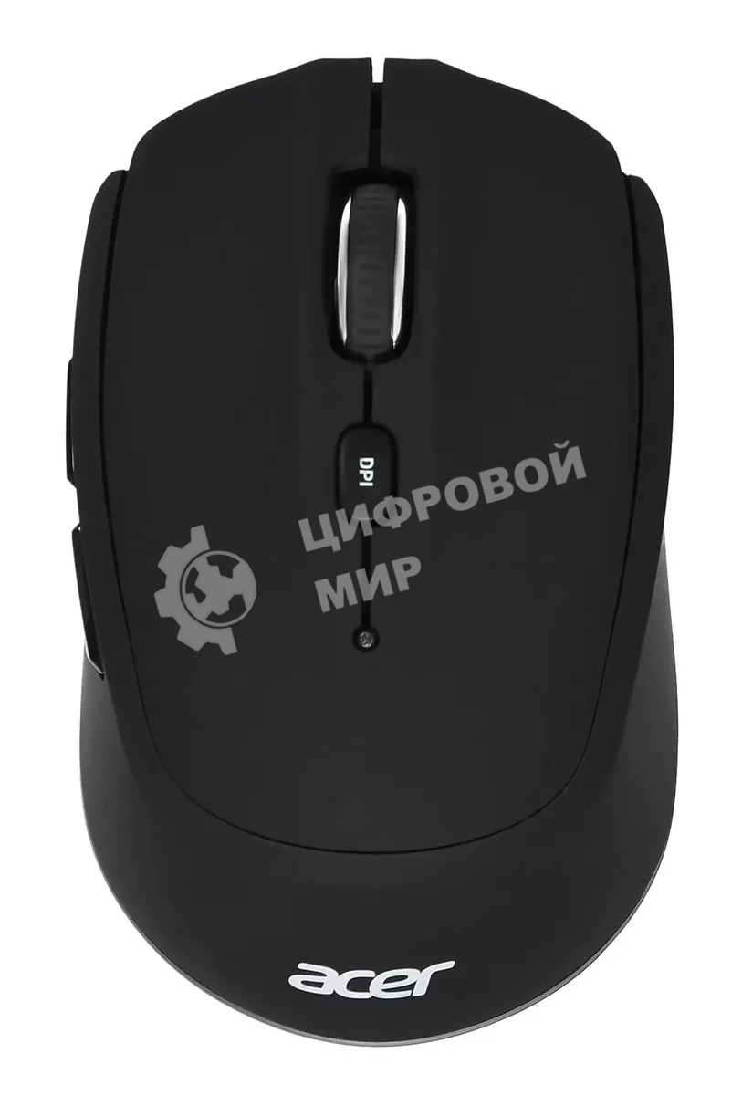 Мышь беспроводная Acer OMR050 черный, 1600 dpi, радиоканал, Bluetooth, USB, кнопки - 6