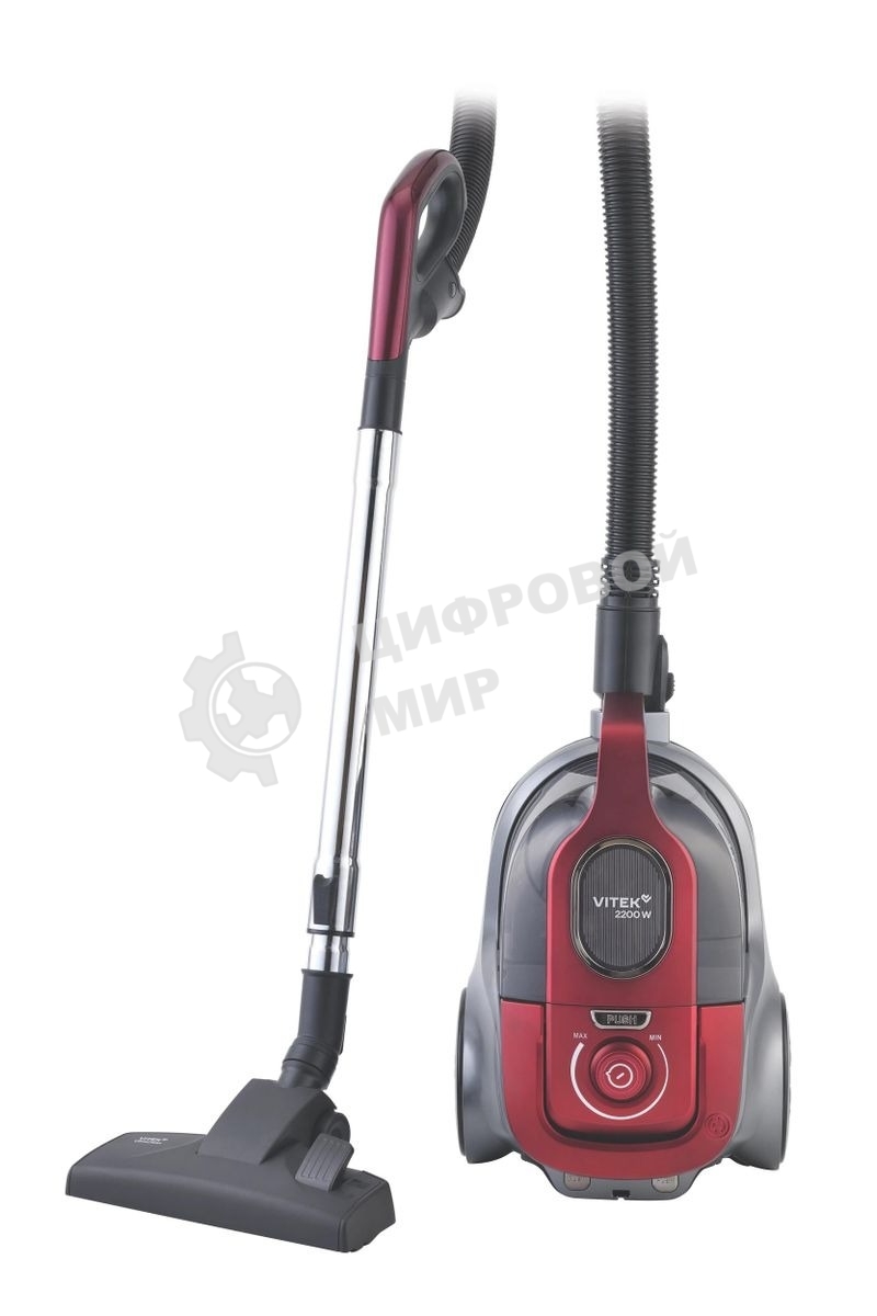 Пылесос Vitek VT-CV3113 2200Вт красный/серый
