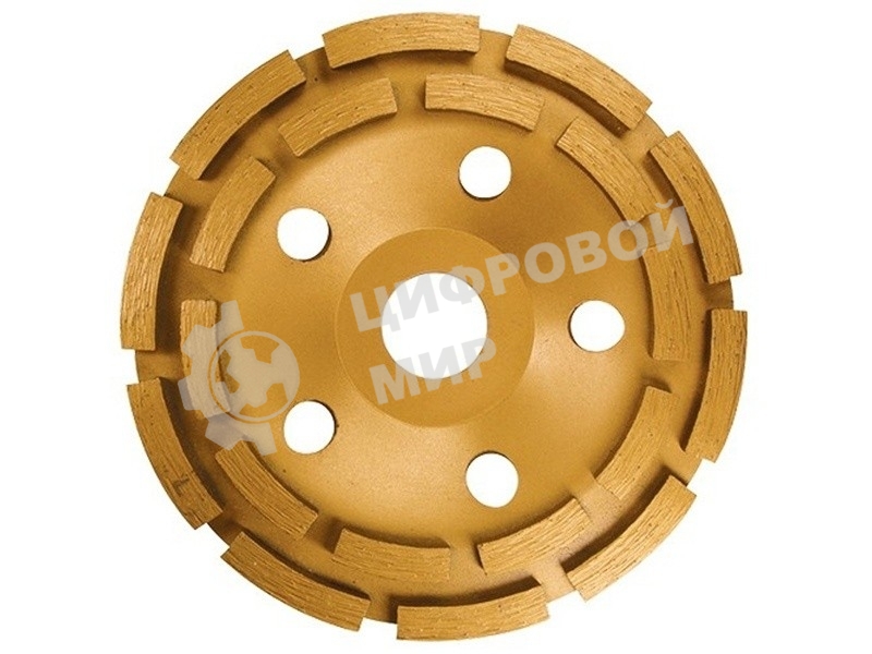 Чашка алмазная зачистная Matrix 72996 150 мм, двухрядная