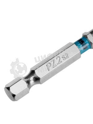 Бита Gross PZ2х50 мм, сталь S2, шестигр., отрывн., 10 шт.