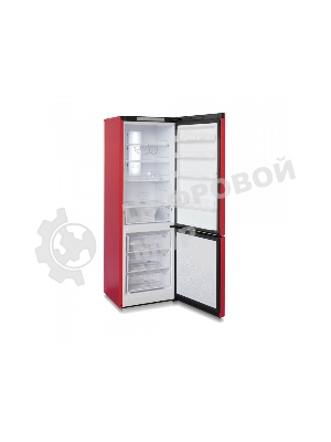 Холодильник Бирюса Б-H960NF красный двухкамерный 240/100л морозилка снизу, No Frost
