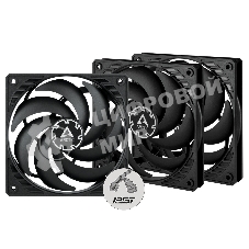 Вентилятор для корпуса ARCTIC P12 SLIM PWM PST -3 Pack (ACFAN00275A)