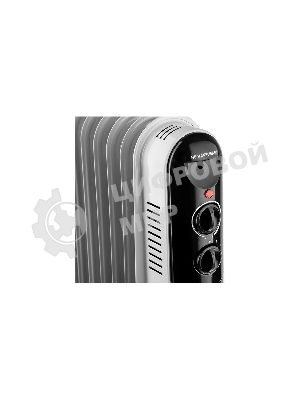 Обогреватель масляный Neoclima NC 9307 белый/черный, 1500 Вт, 15 м2, термостат 28742
