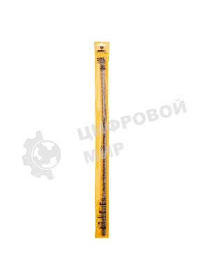 Бур по бетону Denzel двойная спираль, Cobalt W-tip, 12x600 мм, SDS PLUS