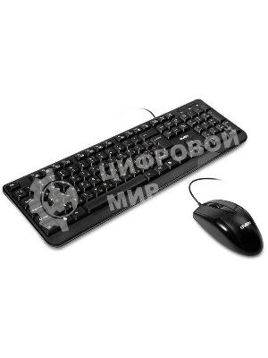 Комплект клавиатура + мышь SVEN KB-S330C черный (104+12Fn)+3кл, 1200DPI)