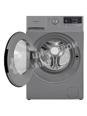 Стиральная машина Maunfeld MFWM148STSL02 серебристая, загрузка фронтальная 8кг, 1400 об/мин., класс: A+++