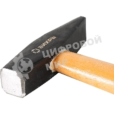 Молоток Вихрь 400 гр, квадратный боек, деревянная ручка