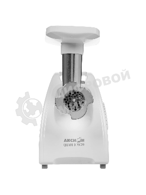 Мясорубка электрическая Аксион М35.01 белый, 1500 Вт, 1.7 кг/мин, реверс, защита от перегрузки, насадки - 4