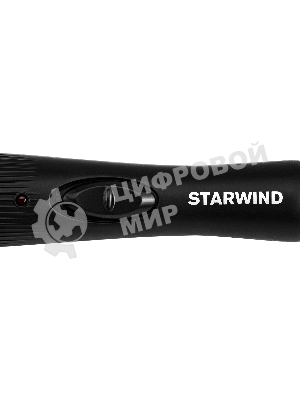 Щипцы для завивки волос Starwind SHS 7035 черный/фиолетовый, 13-19 мм, 200 °C, 1 режим