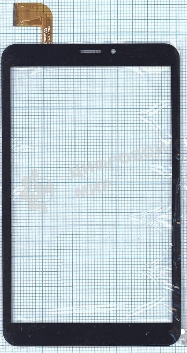 Сенсорное стекло (тачскрин) WJ1312-FPC-V1.0, черное