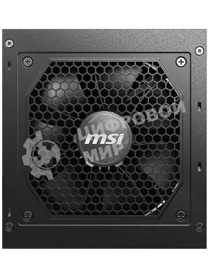 Блок питания MSI MAG A850GL PCIE5, 850W, 80 PLUS Gold, полностью модульный, ATX 3.0, PCIE5