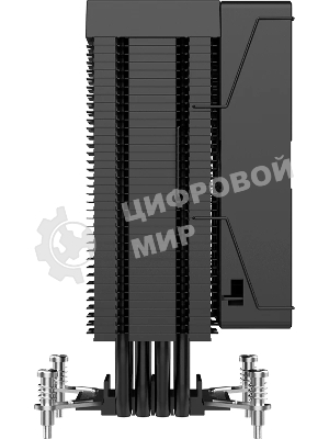 Устройство охлаждения(кулер) Formula Ice Boid 4PSD12 черный 120мм алюминий+медь 2200rpm 34db 4-pin 200W 157мм