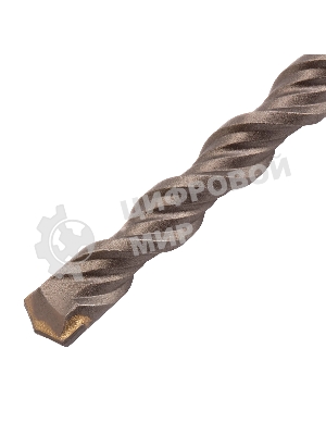 Бур по бетону Denzel двойная спираль, Cobalt W-tip, 12x600 мм, SDS PLUS