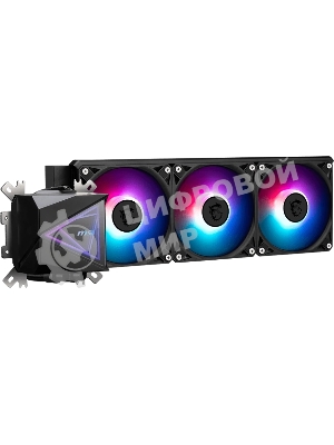 Система жидкостного охлаждения MSI MAG CORELIQUID I360 3x ARGb Gen2 Fan, ARGb Gen2 Block, Color Box