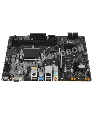 Материнская плата MSI PRO H610M-B, LGA1700, Intel H610, 2xDDR5, 4xSATA, 1xM.2, 1xPCIe 4.0 x16, 1xPCIe x1, 1xHDMI, 1xDP, 1x1Gb LAN, 2xUSB 3.2 Gen 1, 4xUSB 2.0, 3x3.5 мм, 7.1, micro-ATX