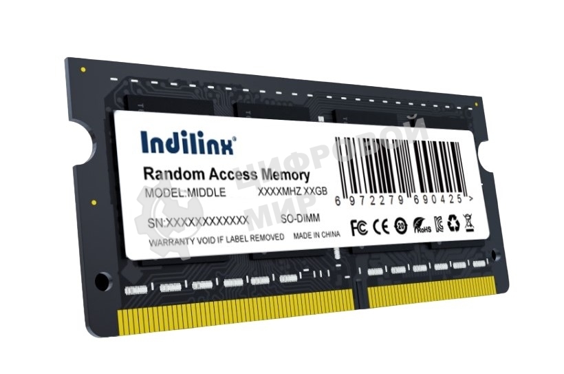 Оперативная память Indilinx, DDR5, 8GB (1x8GB), 4800 MHz, CL40, SO-DIMM