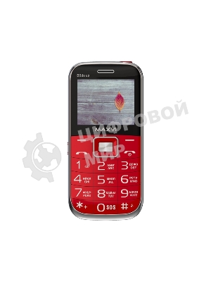 Мобильный телефон Maxvi B6ds up красный