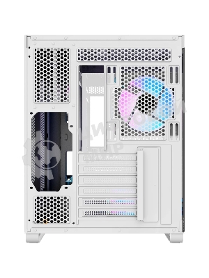Компьютерный корпус Ocypus Iota C70 WH ARGb ATX/win/белый/6 ARGb fans/no PSU/Tempered Glass