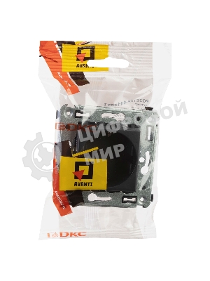 Розетка DKC Avanti 4412003 2P+E со шторками, 