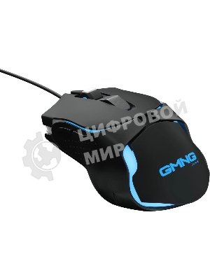 Мышь проводная GMNG 703GM черный, 3200 dpi, USB, кнопки - 6