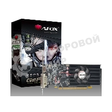 Видеокарта Afox Nvidia GeForce GT1030 4Gb DDR4 64Bit DVI HDMI LP Single Fan