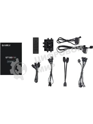 Вентилятор для корпуса Lian-Li ST120 ARGB 120х120x25 белый 4-pin 32.0дБ (упак.:3шт) (G99.12ST3W.00) Ret