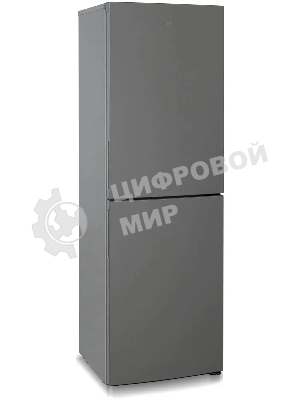 Холодильник Бирюса Б-W6031 графит матовый двухкамерный 245/100л морозилка снизу