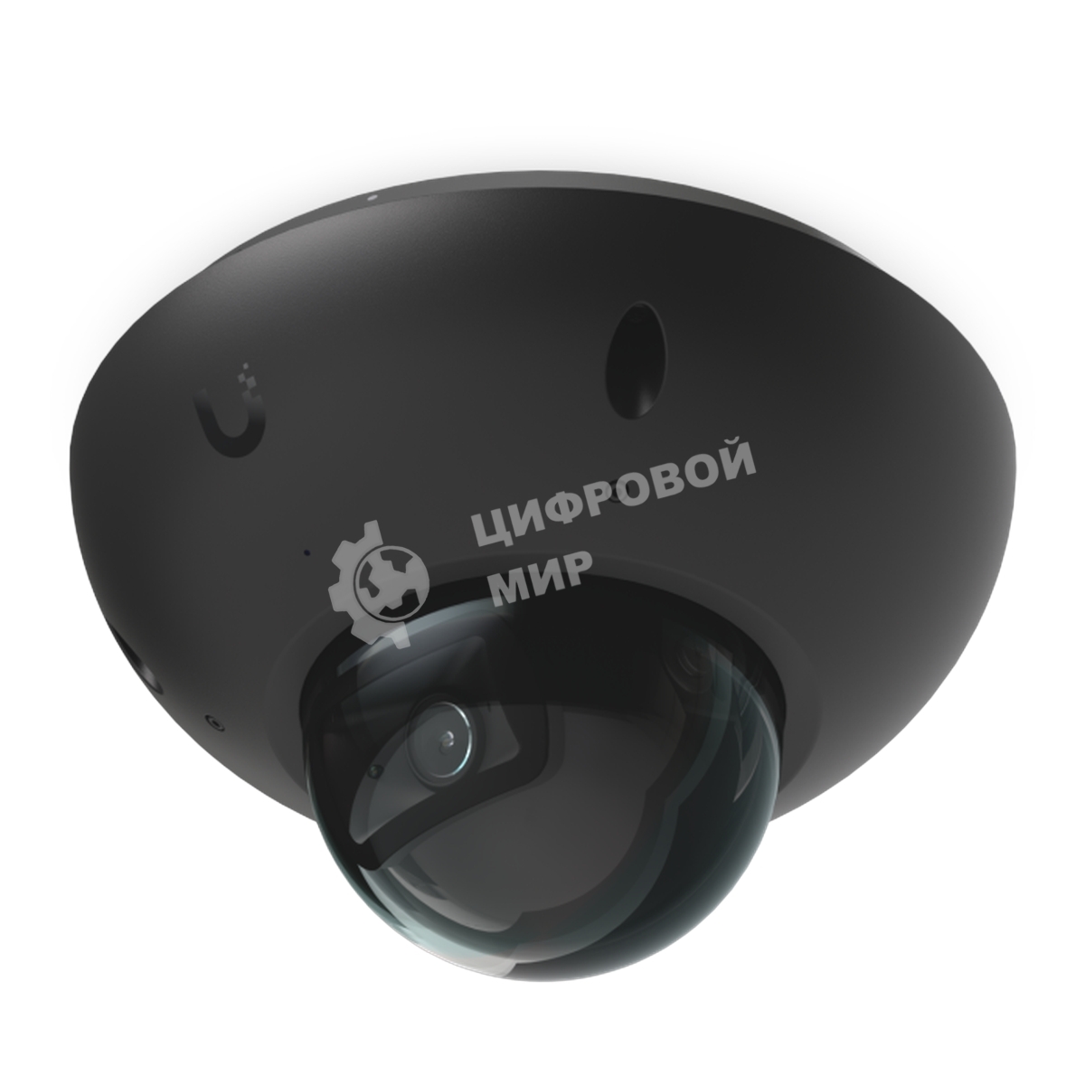 Купольная камера 4K PoE Ubiquiti UniFi Protect Camera G6 Dome Black с ночным видением, интеллектуальным распознаванием и прочным антивандальным корпусом.