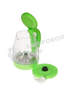 Чайник электрический Великие Реки Дон-1 салатовый