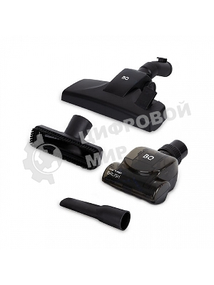 Пылесос BQ VC1606C серо-красный, 420/1600 Вт, уборка сухая, пылесборник контейнер 3 л