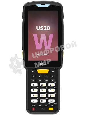 Терминал сбора данных M3 Mobile S20W0C-QLCWRE-HF 2D Image Zebra SE4850, 4/64 Гб, Android 10, USB, Bluetooth, WiFi, NFC, MicroSD, SIM, 2G, 3G, 4G, 4 