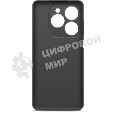 Чехол (клип-кейс) BoraSCO для Tecno Spark 20 Pro Silicone Case черный