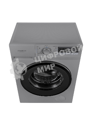 Стиральная машина Maunfeld MFWM148STSL02 серебристая, загрузка фронтальная 8кг, 1400 об/мин., класс: A+++