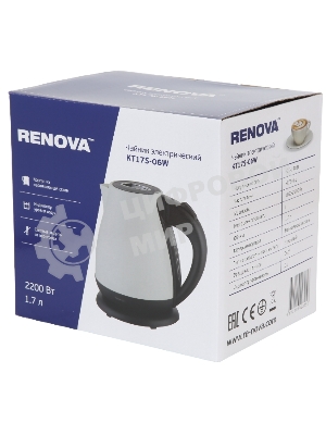 Чайник электрический Renova KT17S-06W