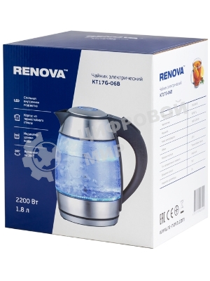 Чайник электрический Renova KT17G-06B