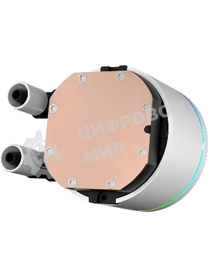 Система охлаждения Water Cooling System PCCooler DA360 Pro ARGb WH (300W, 360мм, белый, ARGb/Fans: 3x120мм, 75.8CFM, 33.7dBA, 2200RPM/Pump height 57мм, 28dBA, 3000RPM, Rad thickness 27мм/S: 1851, 1700, 1200, 20XX, 115X, AM5, AM4)