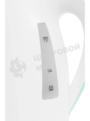Чайник электрический Blackton Bt KT1702P белый/зеленый